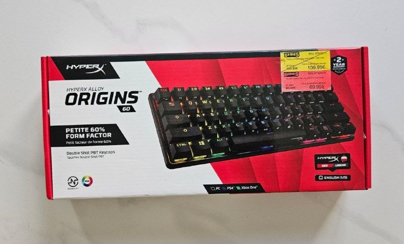 Механическая клавиатура HyperX Alloy Origins 60