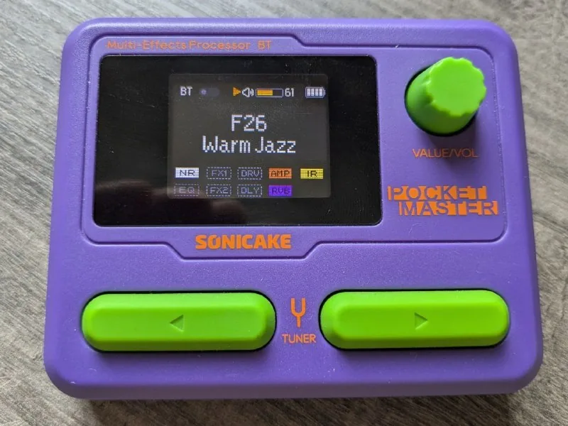 Гитарный процессор Sonicake Pocketmaster 1
