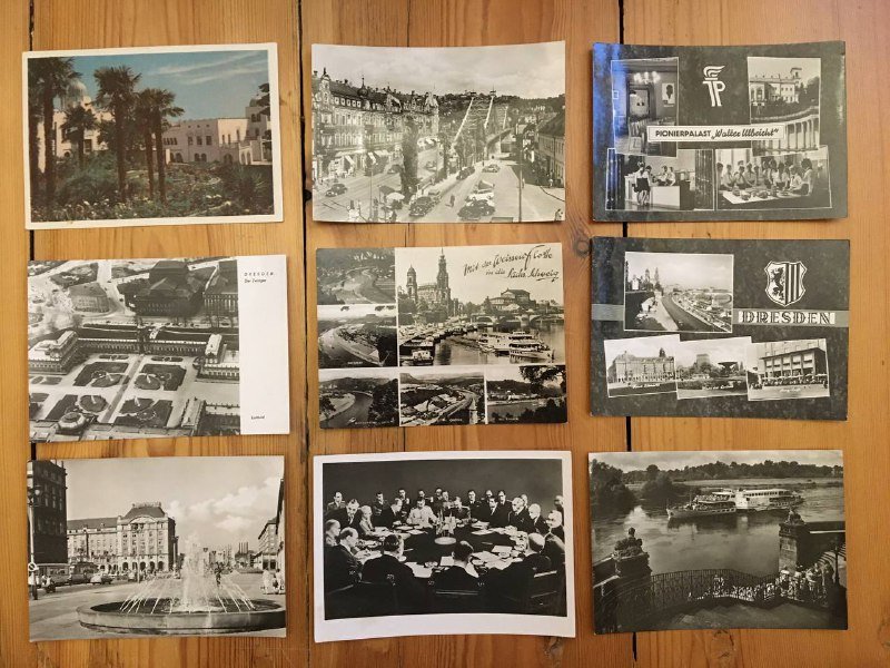 Винтажные открытки из Германии и СССР 1950-1960е годы 3