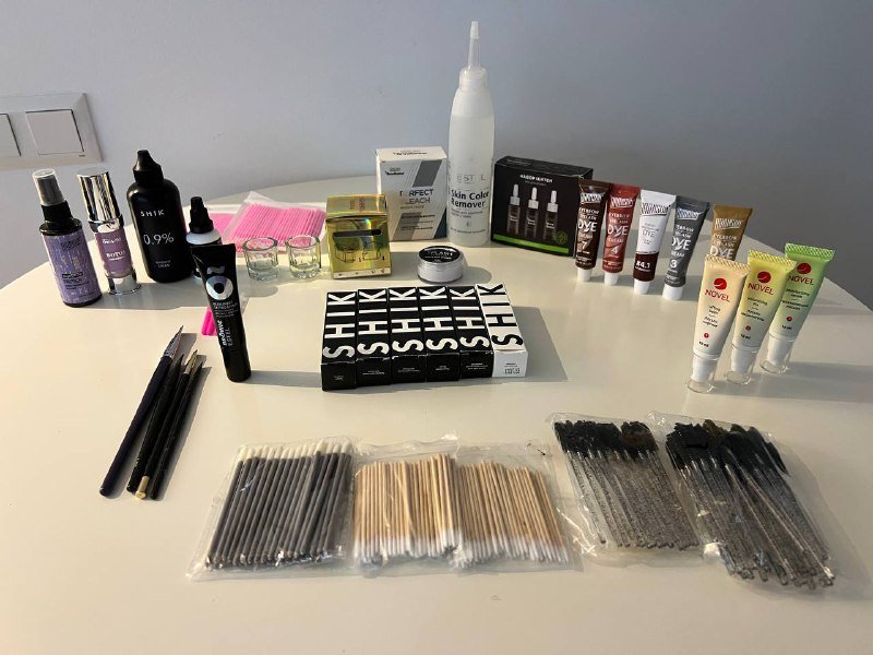 Набор для окрашивания и ламинирования бровей