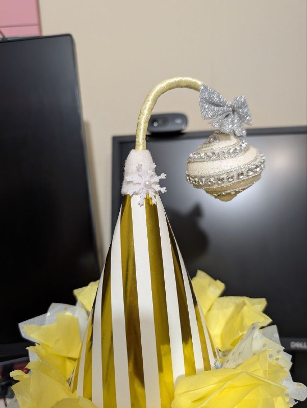 Новогодняя ёлка-топотушка ручной работы 4