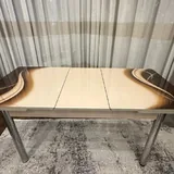 Раздвижной кухонный стол 1