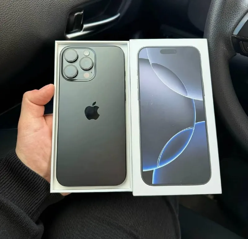 iPhone 16 Pro 256 ГБ черный