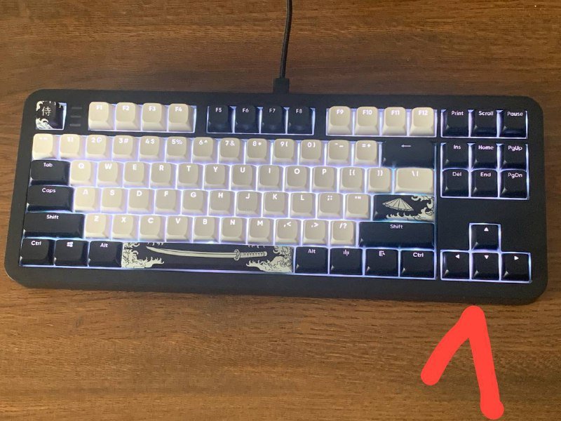 Механическая клавиатура DARK PROJECT ALU BUSHIDO 1