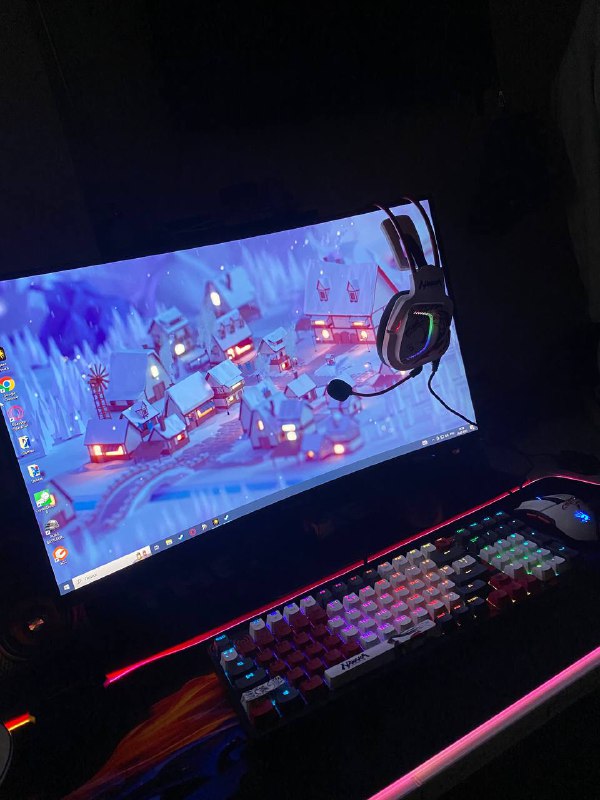 Монитор 180Hz 27inch Curved