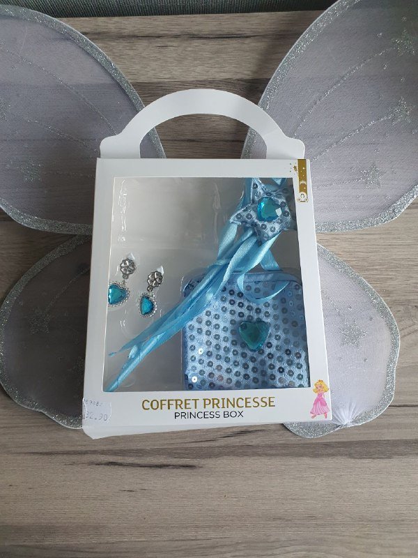 Набор феи принцессы с волшебной палочкой и серьгами 2