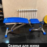 Регулируемая скамья для жима и бицепса 2