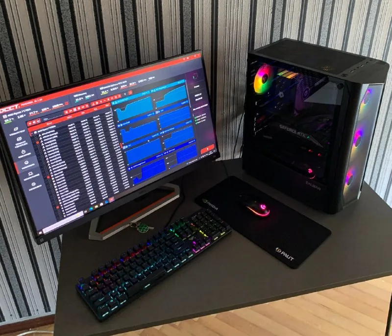 Игровой компьютер, монитор 1