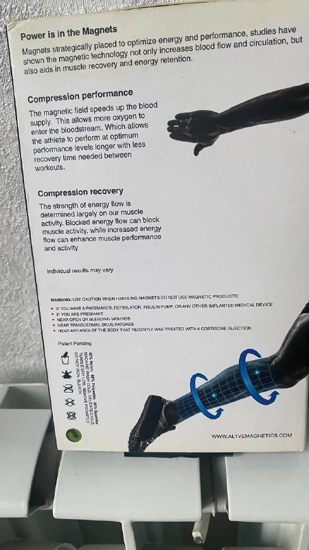 компрессионные гольфы Alive Magnetics Gradient Compression PowerCalf 2