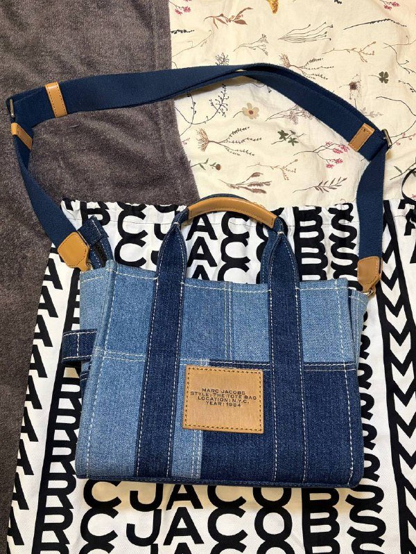 Сумка Marc Jacobs Denim tote bag