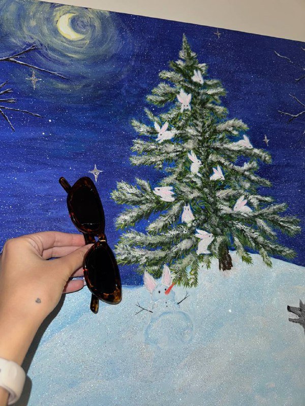 Картина "Дело было в Январе" 60x80 2