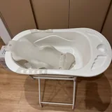Ванночка Happy Baby на подставке с горкой и матрасиком 2