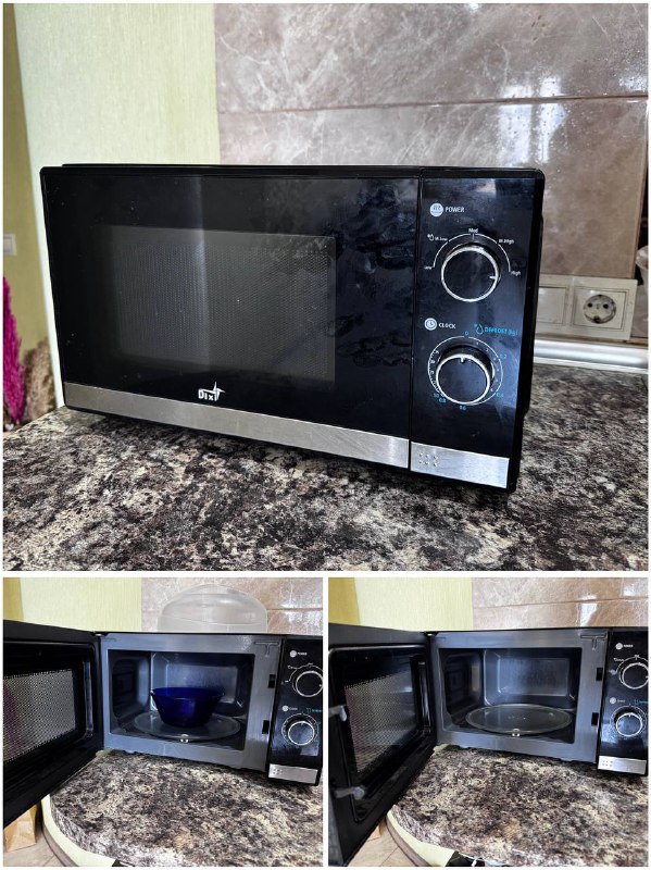 Микроволновка Dixi с крышкой для еды