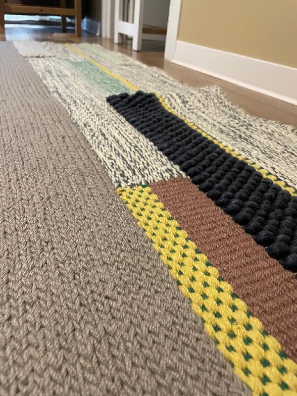 Ковер IKEA BRÖNDEN 170x240 100% шерсть ручная работа 2