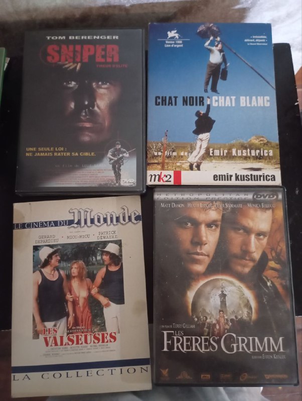 DVD диски на французском языке 6