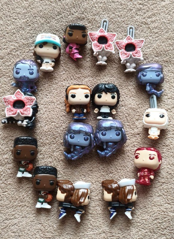 Фигурки Макс, Майк, Эдди и прочие фигурки осд