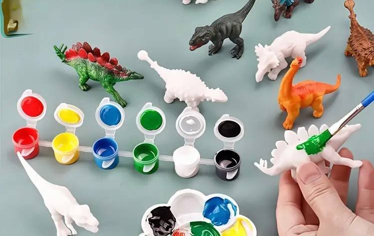 Игрушки для детей натуральные, набор для раскрашивания 2