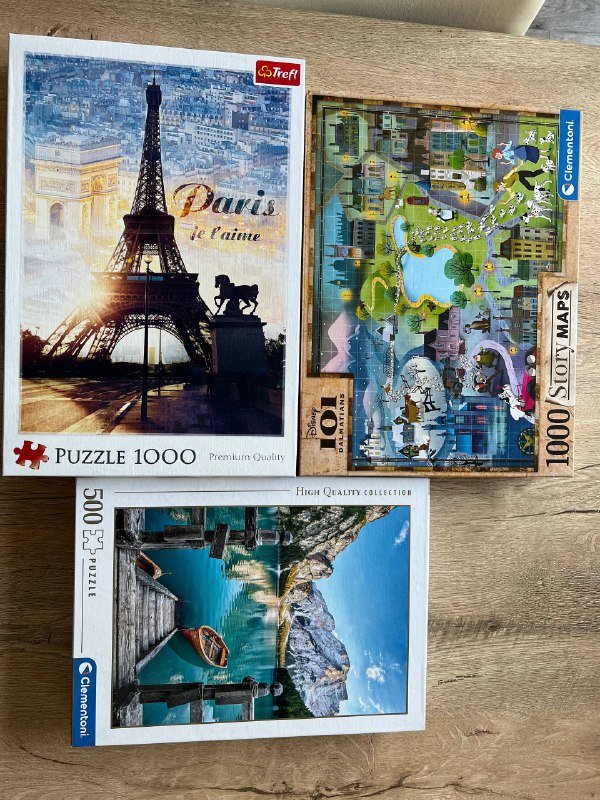 Гирлянды, пазлы