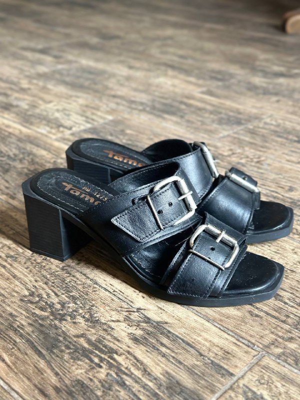 Черные сабо женские размер 37/38 2
