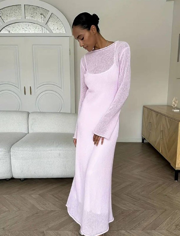 Роскошное платье двойка белое и розовое 2