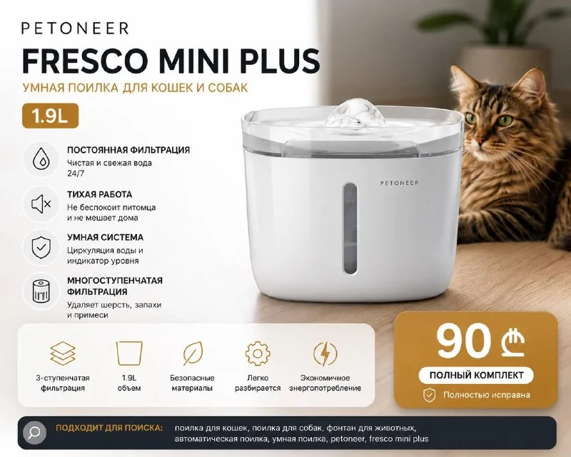 Petoneer поилка, HyperX наушники, Omron ингалятор, Bose наушники, Apple Pencil, триммер, вешалка, IQOS, геймпад, игра 1