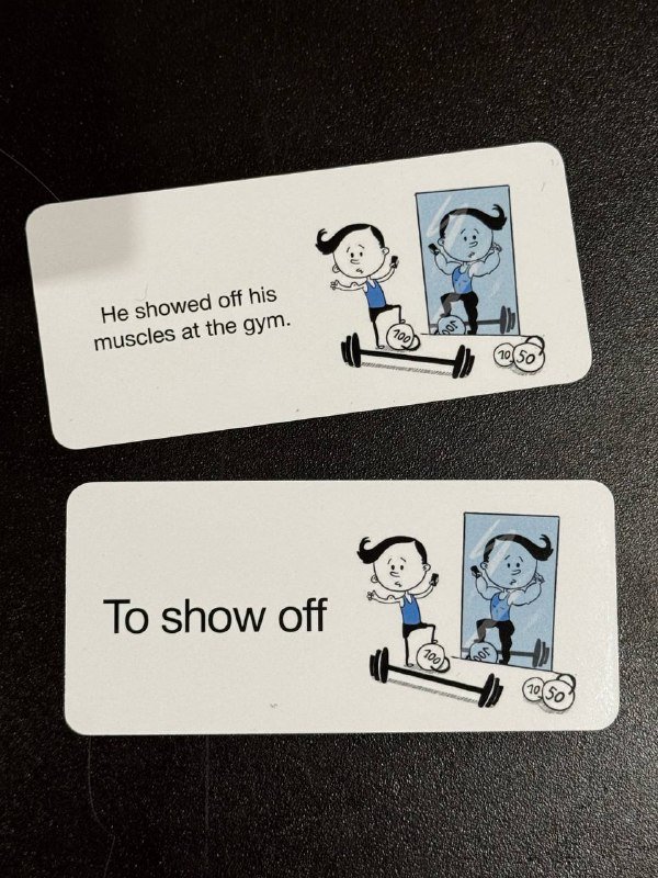 Карточки Phrasal Verbs для изучения английского 3