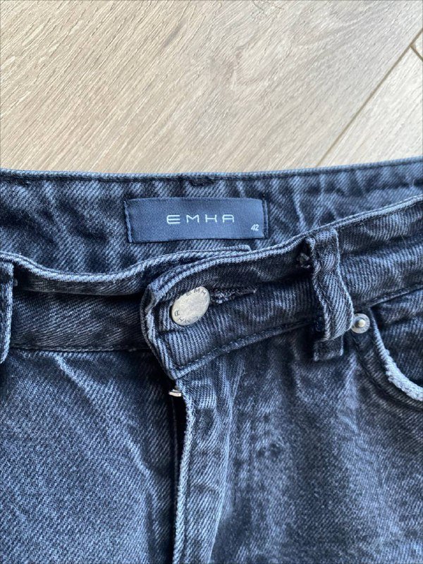 Кожаные леггинсы Zara, Джинсы 2