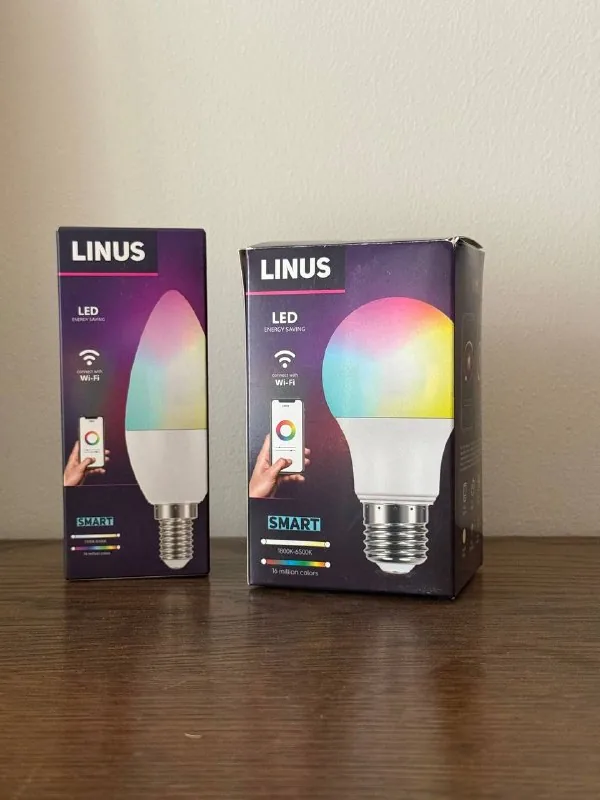 Wi-Fi LED лампы, 2 шт 1