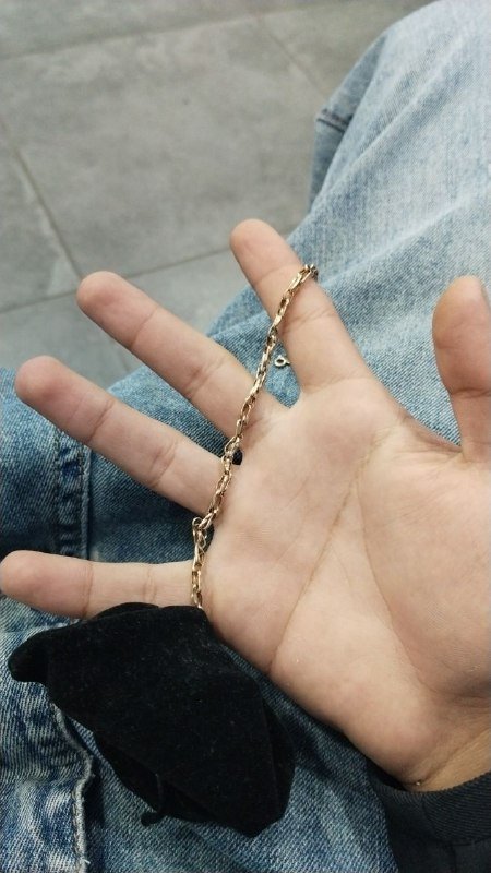 Золотой мужской браслет 500 проба 2.5 грамма