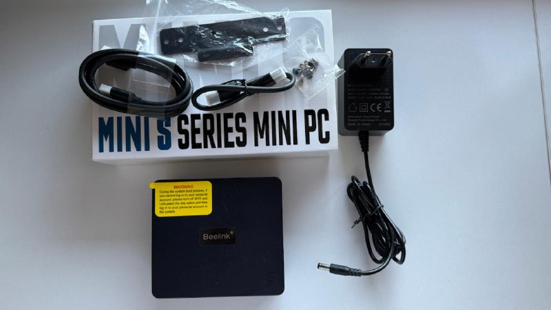 Мини ПК Beelink Mini S Intel N5095 8GB RAM 128GB SSD