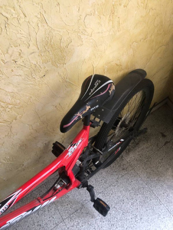 Велосипед красный 2