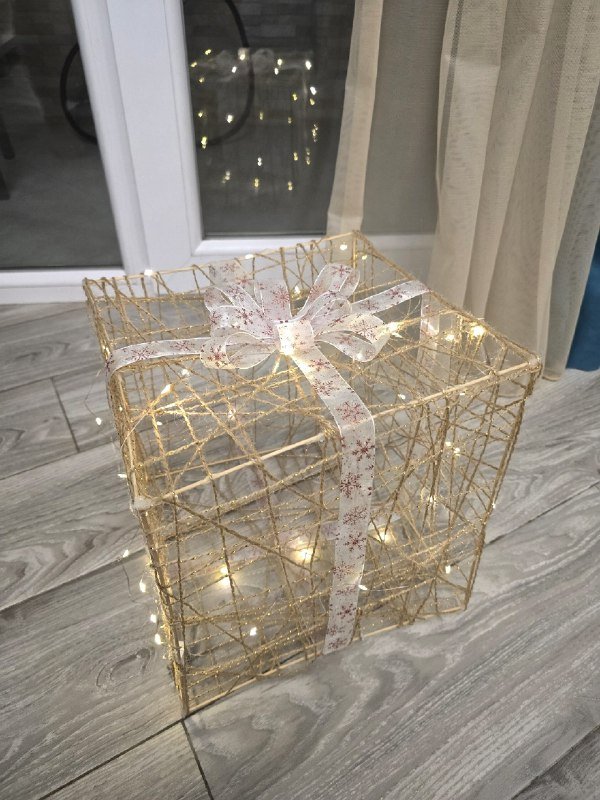 Украшение подарок под елку 30см