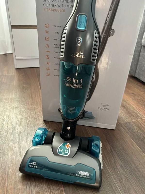 Аккумуляторный пылесос ETA 3 в 1 5