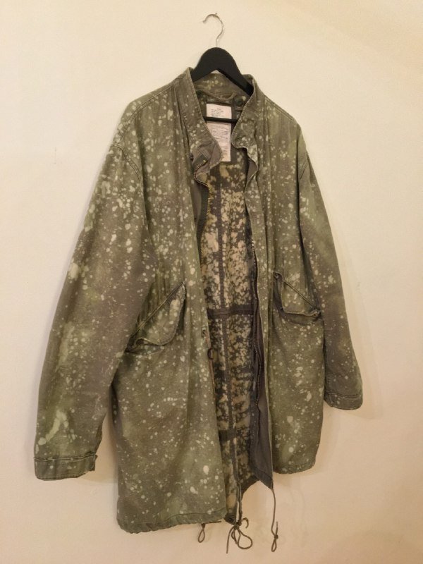 Свитер, ботинки челси, винтажная парка M65 4