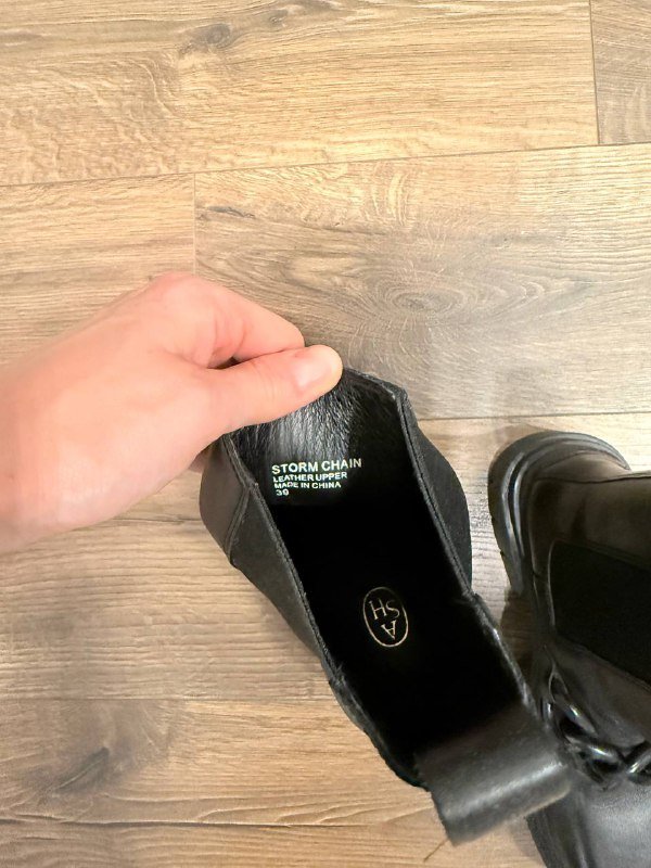 Ботинки ASH натуральная кожа 39 размер 4