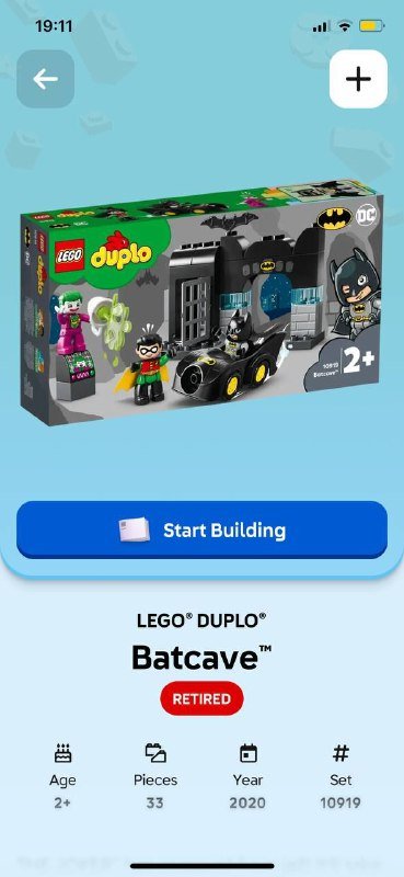 Коробка с Лего Дупло, железная дорога и детали 6