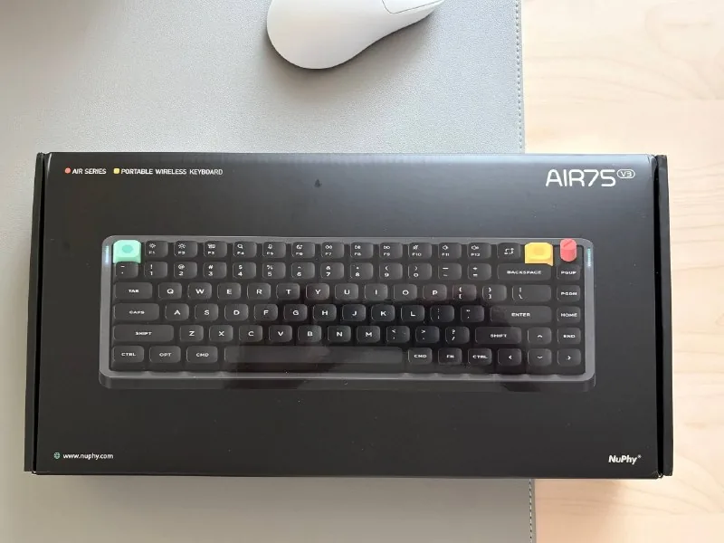 Клавиатура Nuphy Air V3 Blush nano 1