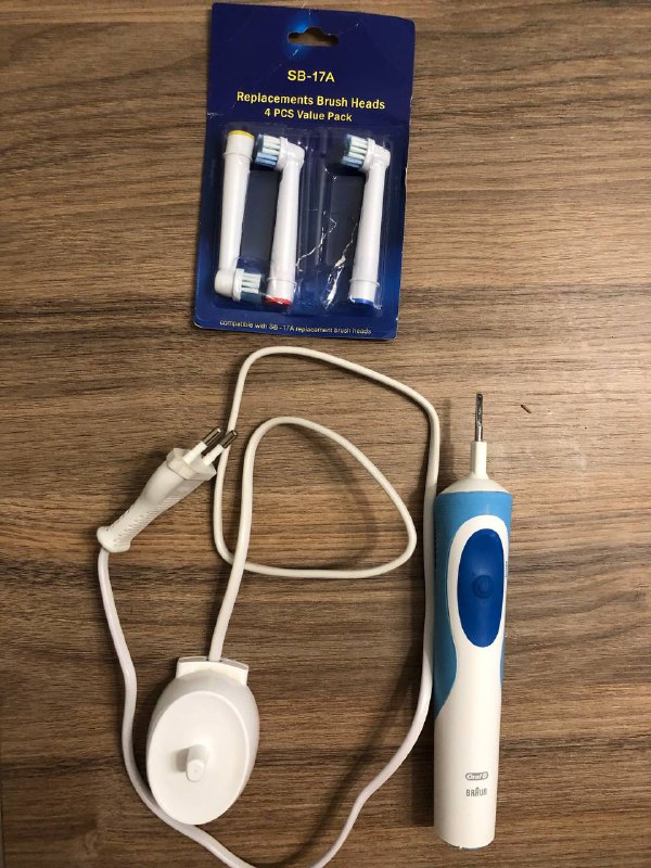 Электрическая зубная щетка oral-b braun и сменные насадки