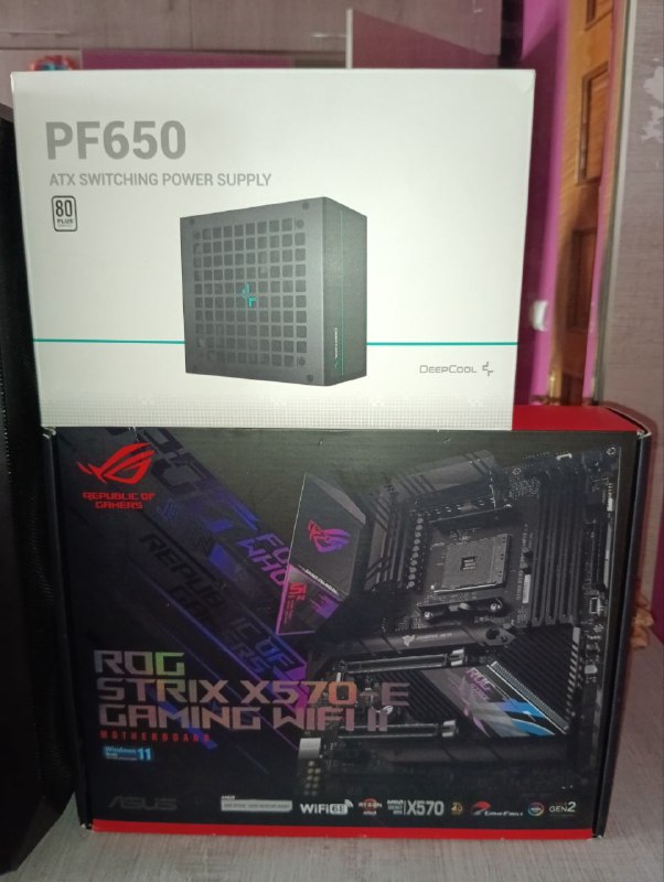 ПК с Ryzen 5 3600, RX 5600 XT, ROG STRIX X570-E GAMING WIFI II 4