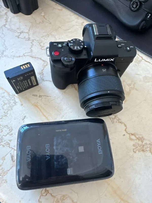 Камера Lumix G100G, микрофоны 1