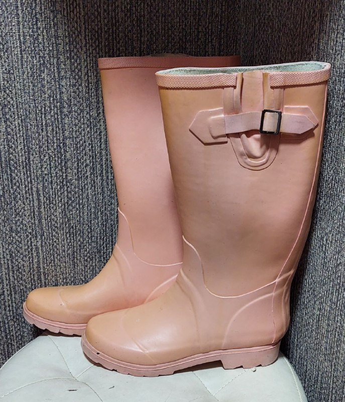 Резиновые сапоги 38 размер пыльная роза