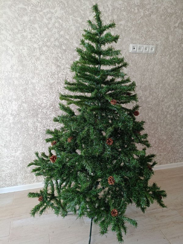 Новогодняя искусственная ёлка с игрушками 1.8 метра 2