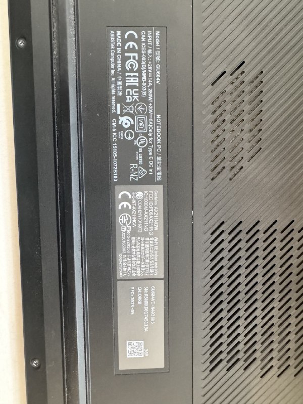 Игровой ноутбук Asus ROG Zephyrus M16 GU604VI 5