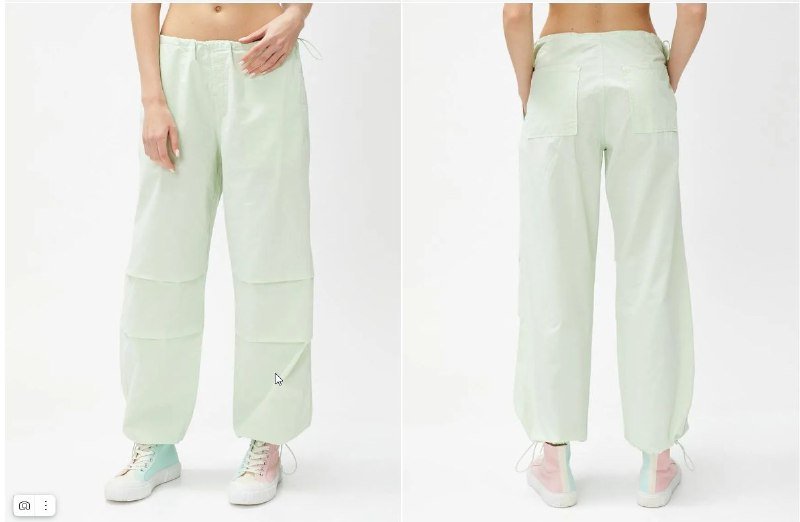 Stradivarius брюки, Zara джинсы, Koton брюки карго женские 9