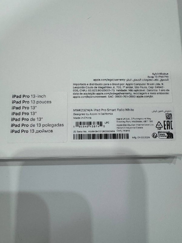 Apple Pencil 2 поколения, Smartfolio для iPad Pro 12.9 и 13 дюймов, Женская обувь ECCO 2