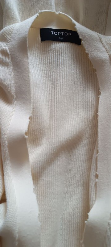 Кардиган Top top, Платье-лапша чёрное, Джинсовка Oui, Лонгслив Calvin Klein 4