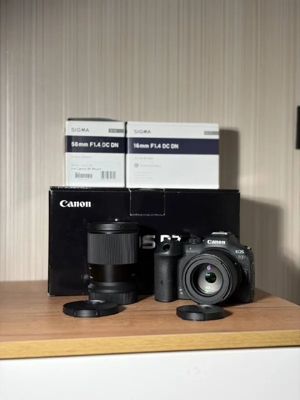 Canon R7, Sigma 16mm F1.4, Sigma 56mm F1.4