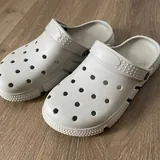 Желтые сандали, серые сабо 2