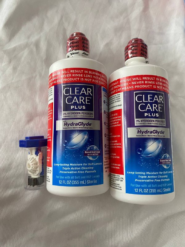 Глазные капли Systane Hydration, Пероксидная система Clear Care