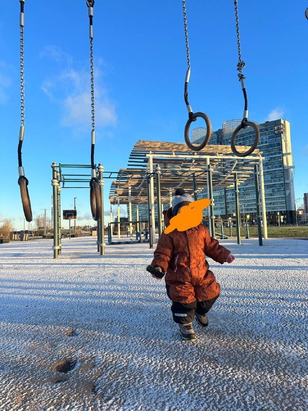 Детский зимний комбинезон непромокаемый 92 размер 2